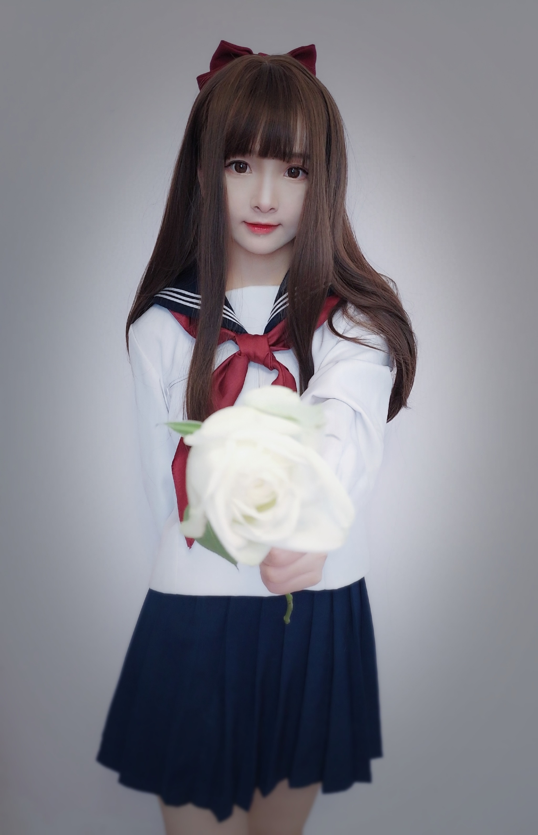 古川 - NO.017 黑白jk [31P]-XikXak
